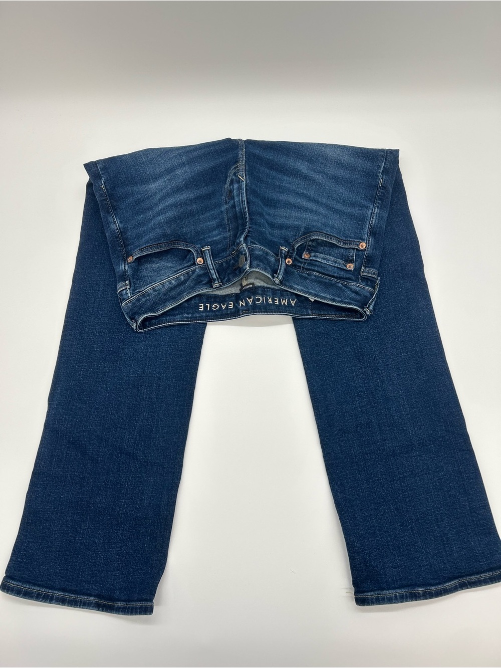 American Eagle Outfitters Indigo Blue Straight Jeans - Picture 5 of 5